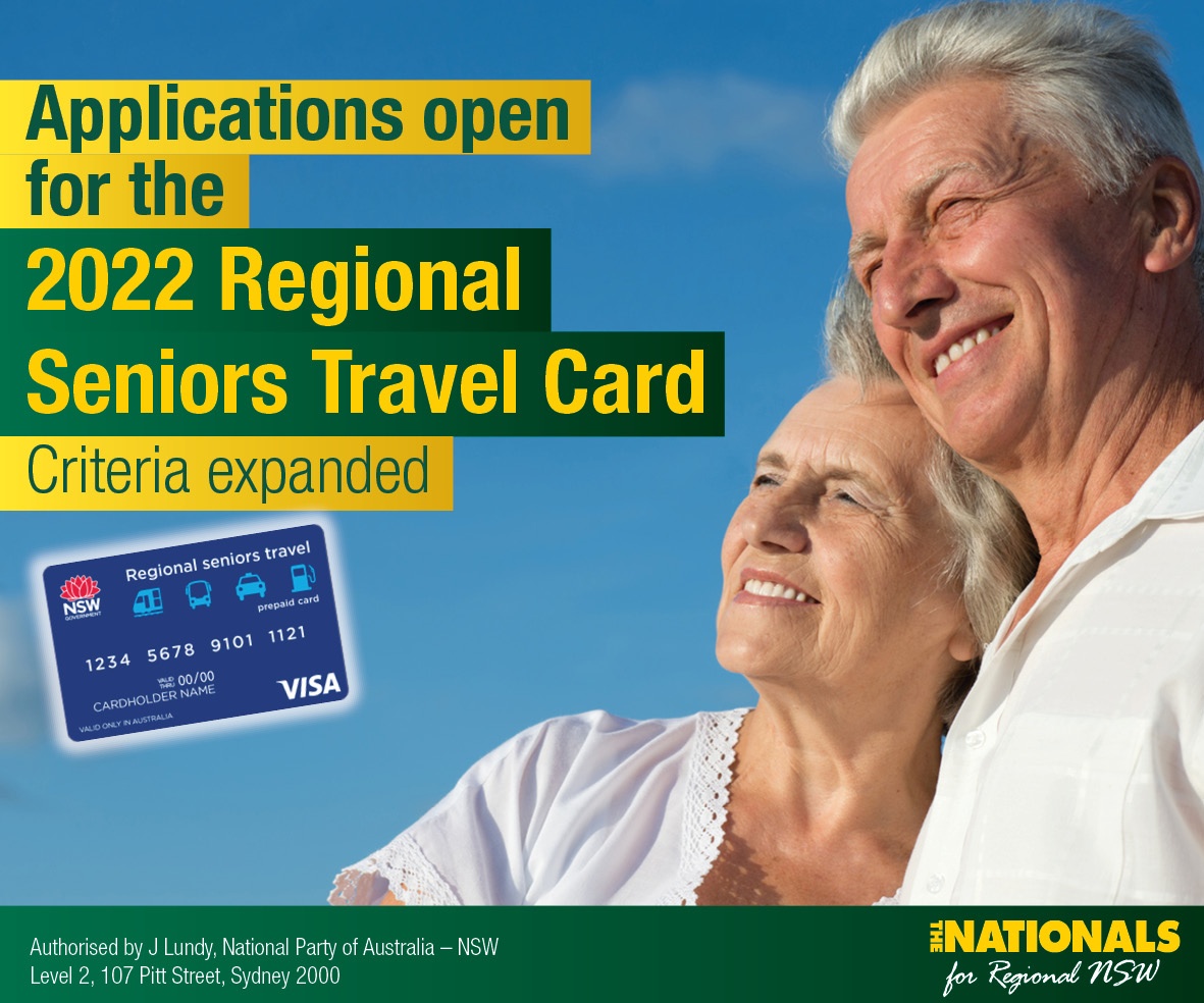 seniors travel concession card nsw