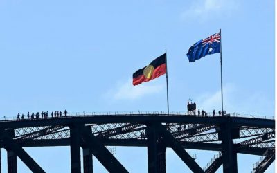 ABORIGINAL FLAG TO FLY ON HARBOUR BRIDGE